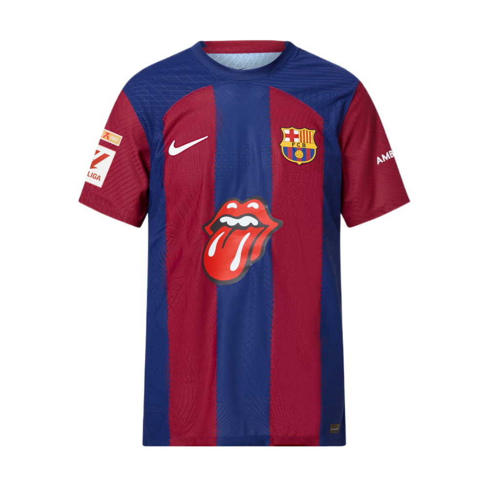Maillot édition spéciale Rolling Stones du FC Barcelone 2023-24