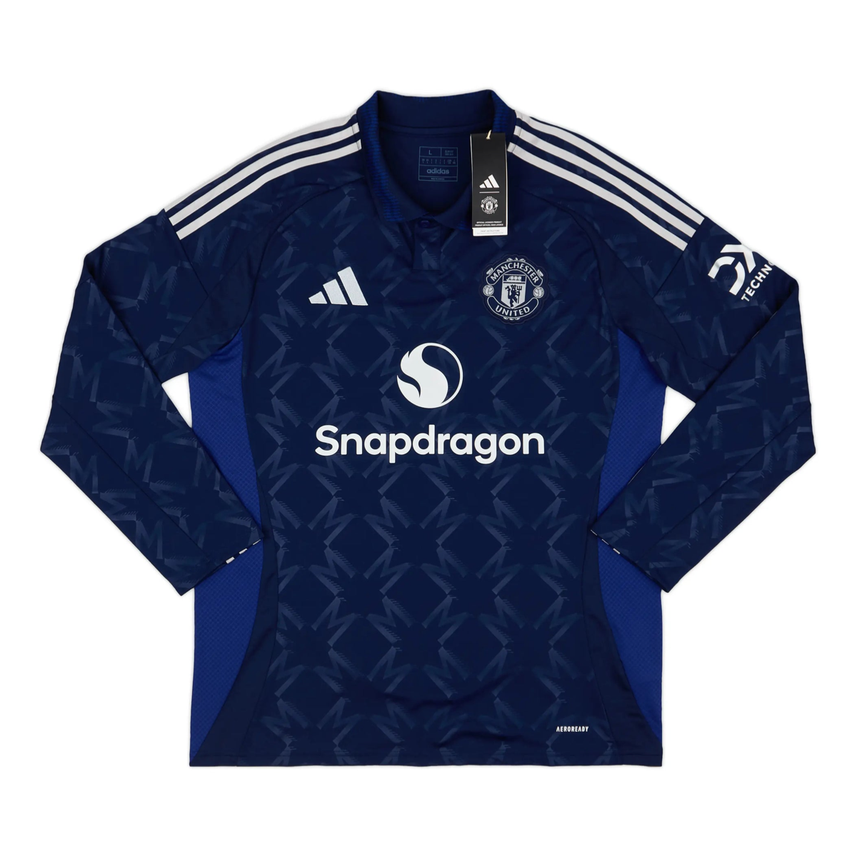 Camiseta de visitante de manga larga del Manchester United FC 2024-25