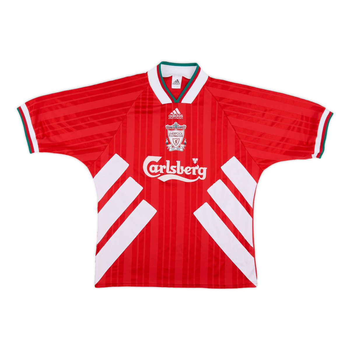 Camiseta local del Liverpool FC 1993-95
