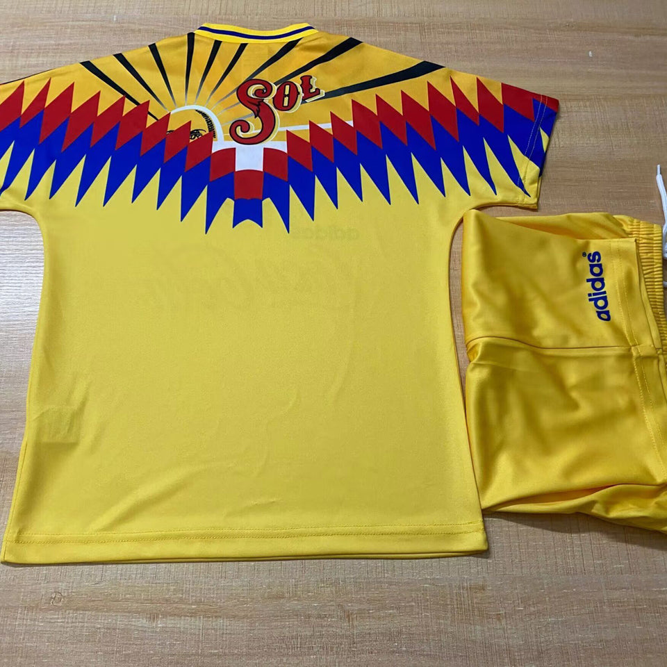 Maillot rétro à manches courtes pour enfant Club America Domicile 1995