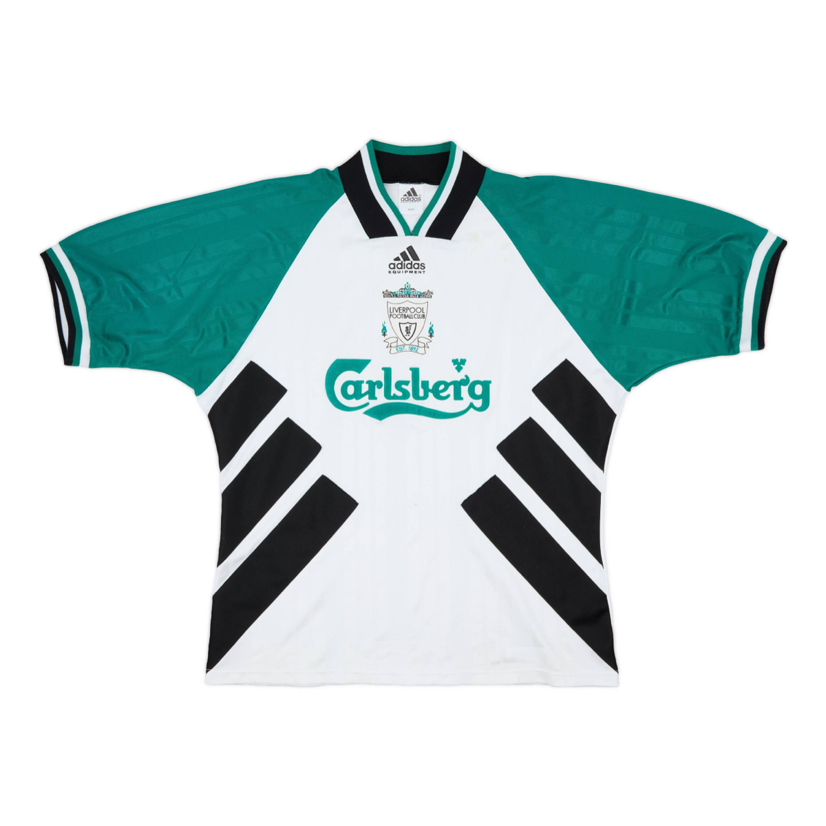 Camiseta de visitante del Liverpool FC 1993-95