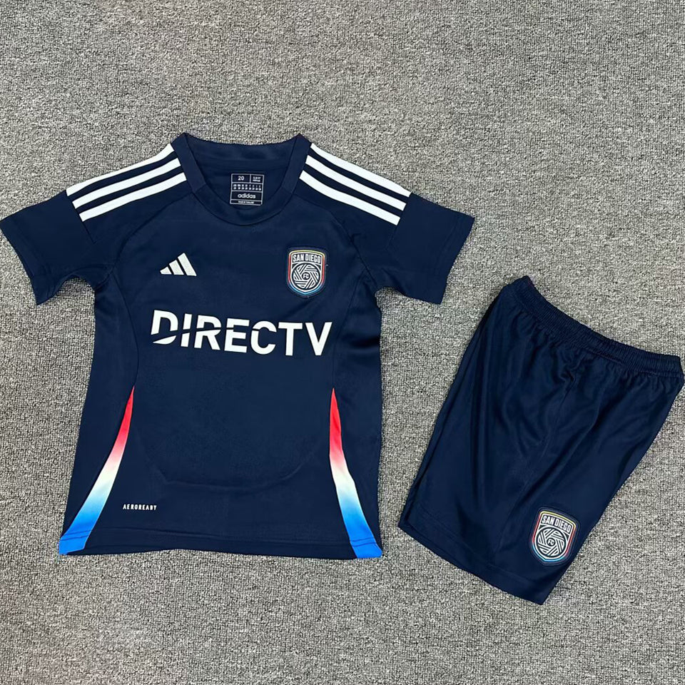 Camiseta de manga corta local del San Diego FC 2025/26 para niños