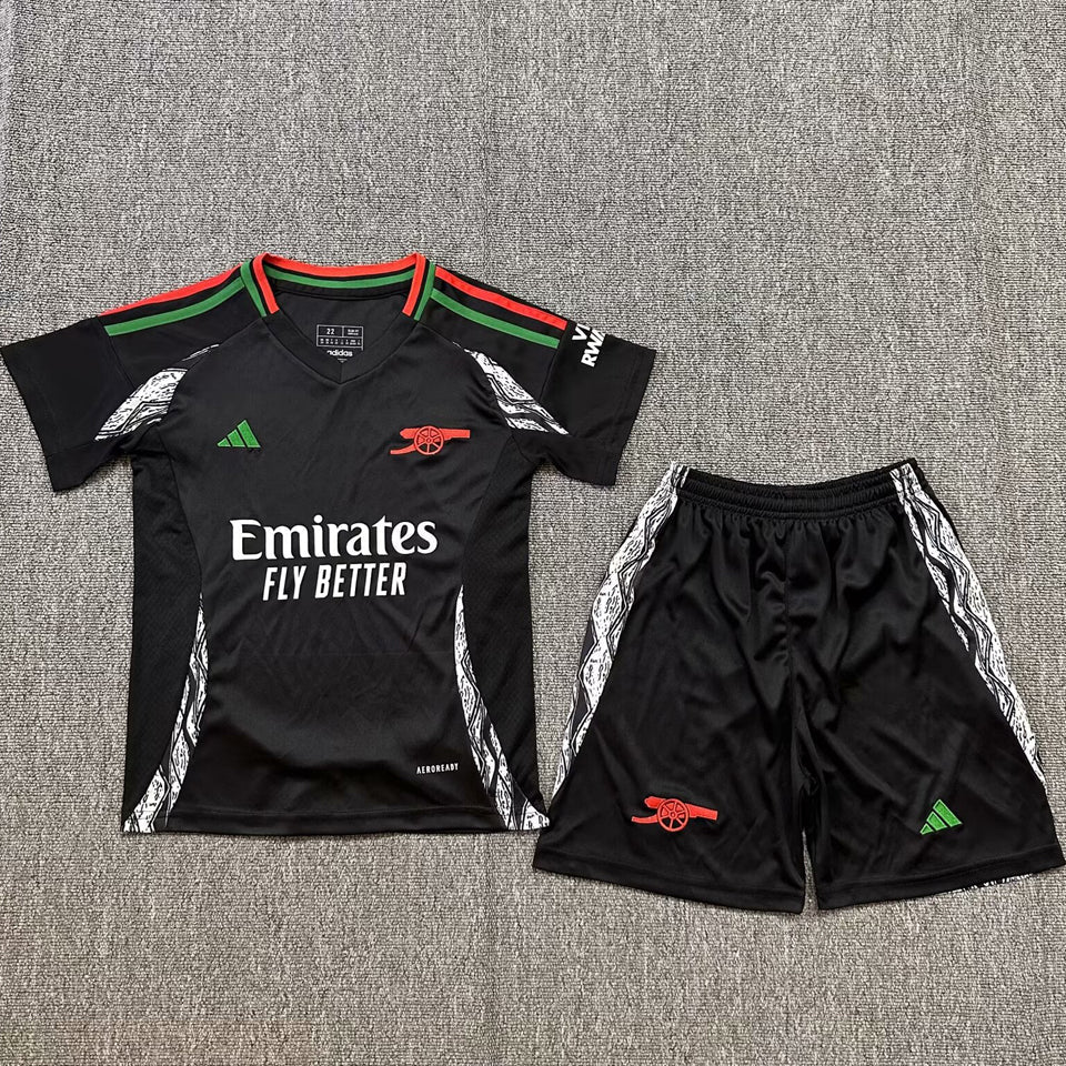 Maillot extérieur à manches courtes Arsenal 2024/25 pour enfant