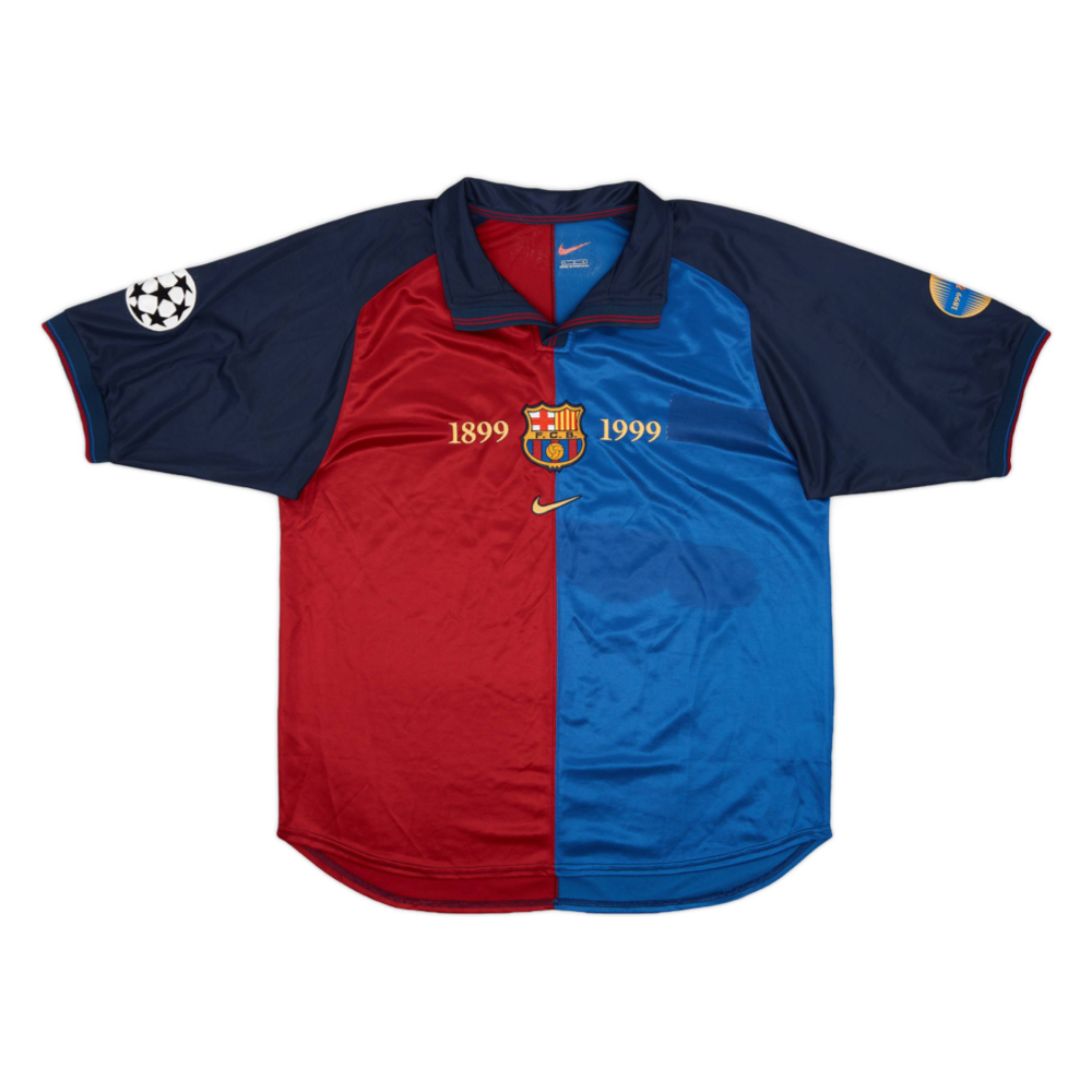 Camiseta local del FC Barcelona 1999-00
