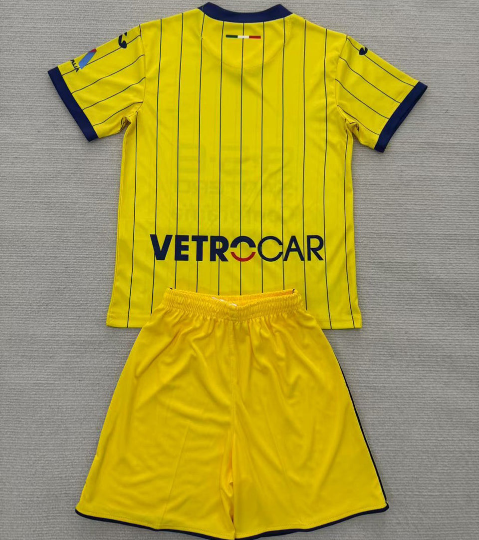 2025 Hellas Verona Special Short-Sleeved Jersey for Children