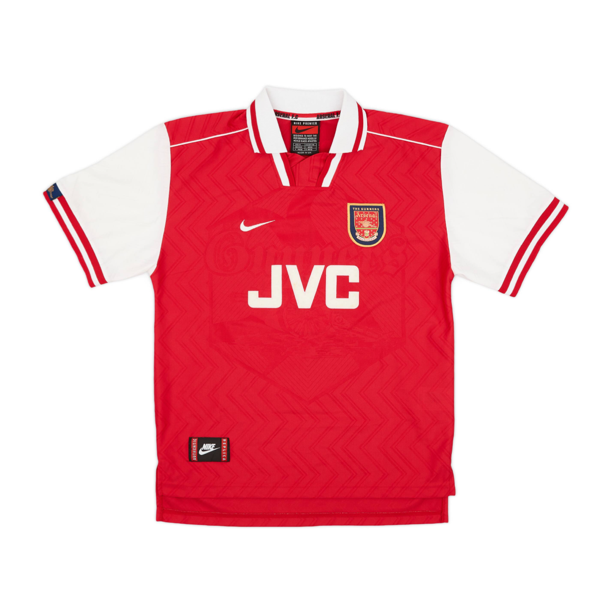 Camiseta local del Arsenal FC 1997-98