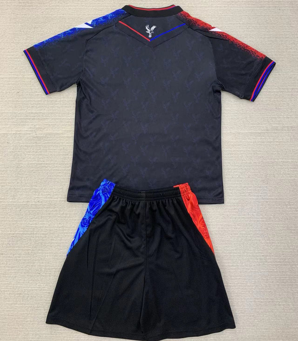 Camiseta de manga corta para niños de la tercera equipación del Crystal Palace 2024/25