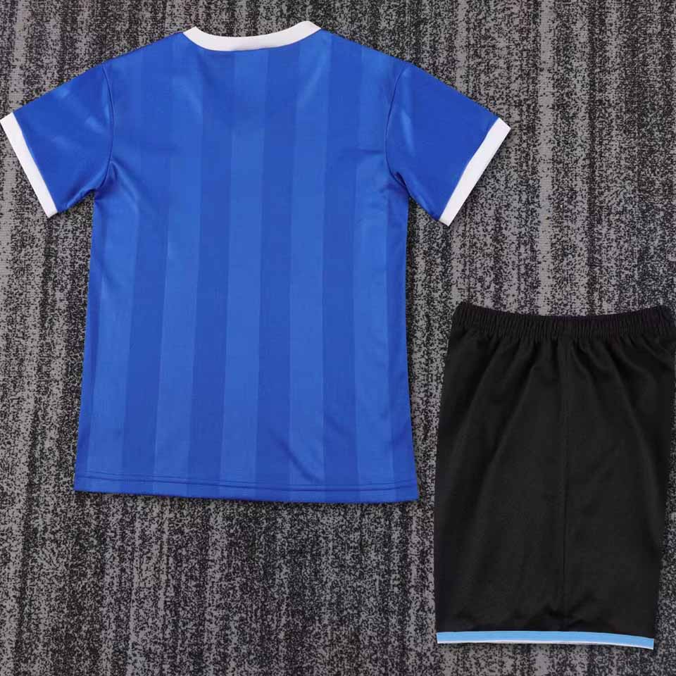 Maillot rétro de l'équipe nationale d'Argentine à l'extérieur pour enfants de 1986