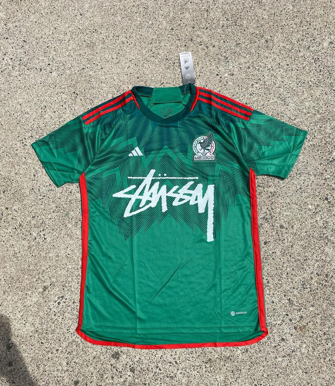 Camiseta de fútbol edición especial México 23/24 X Stussy