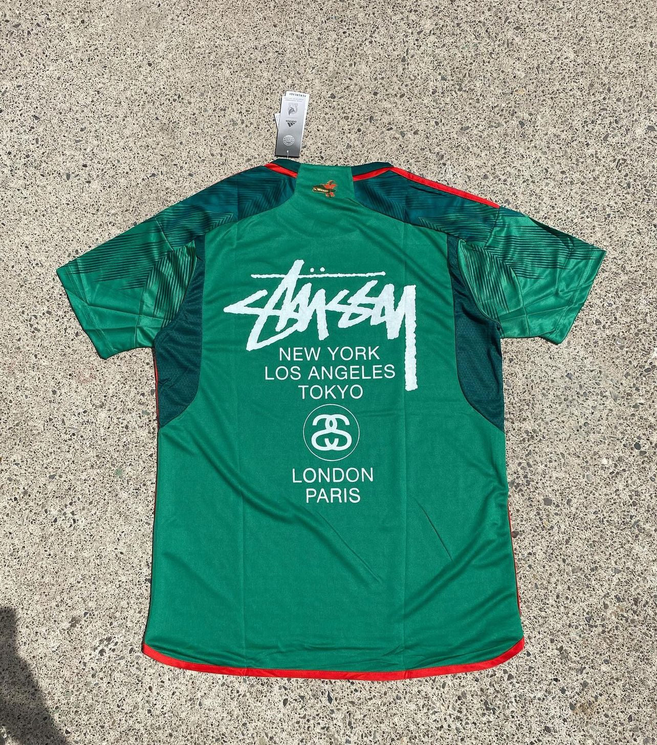 Camiseta de fútbol edición especial México 23/24 X Stussy