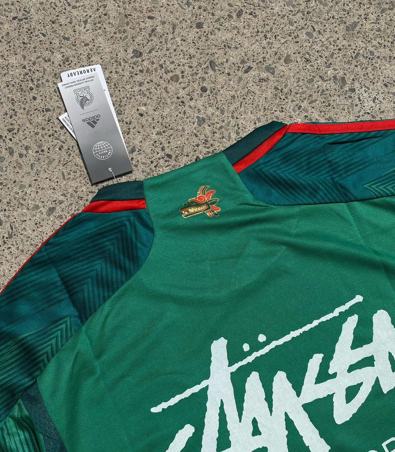 Camiseta de fútbol edición especial México 23/24 X Stussy