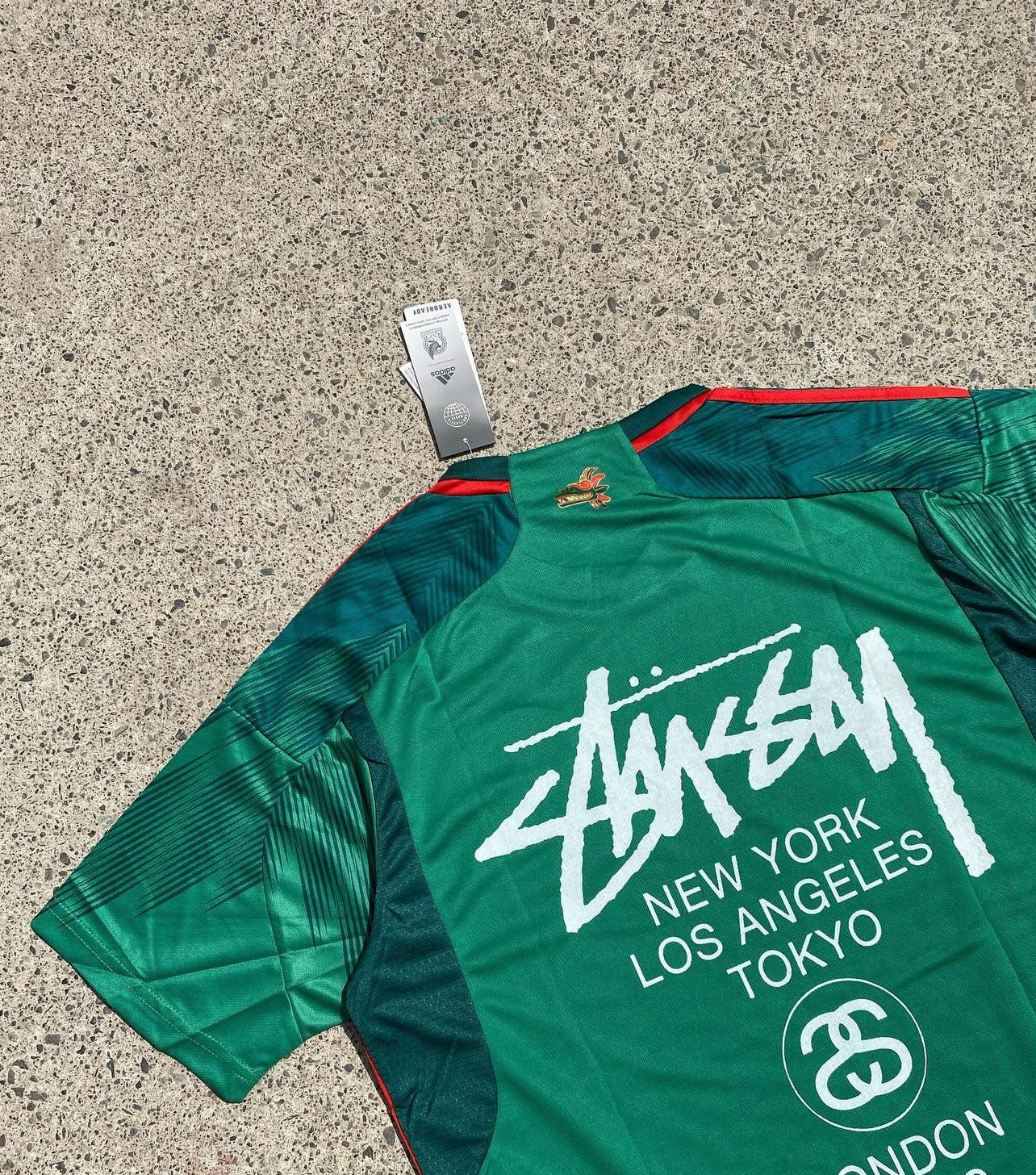 Camiseta de fútbol edición especial México 23/24 X Stussy