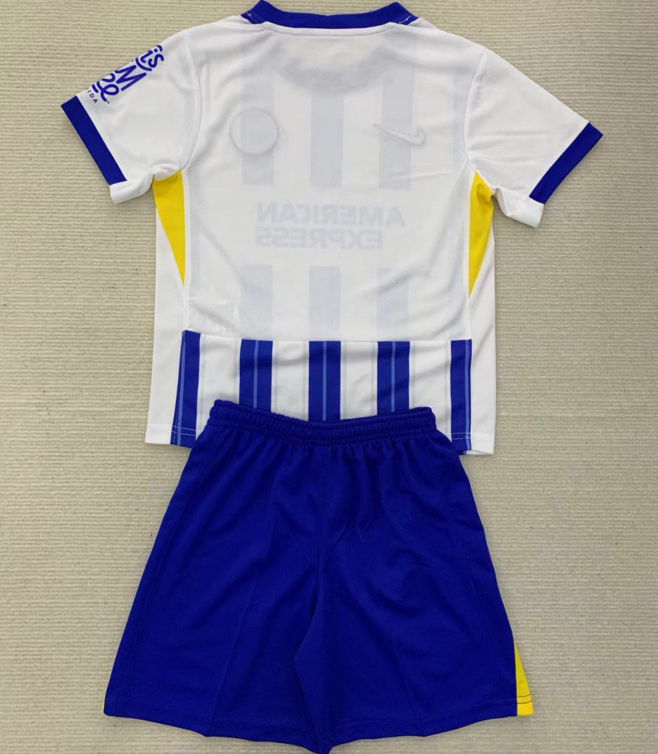 Camiseta de manga corta local del Brighton 2024/25 para niños