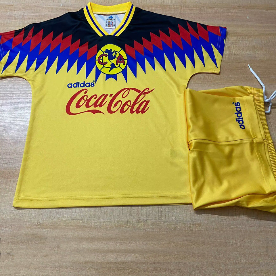 Maillot rétro à manches courtes pour enfant Club America Domicile 1995