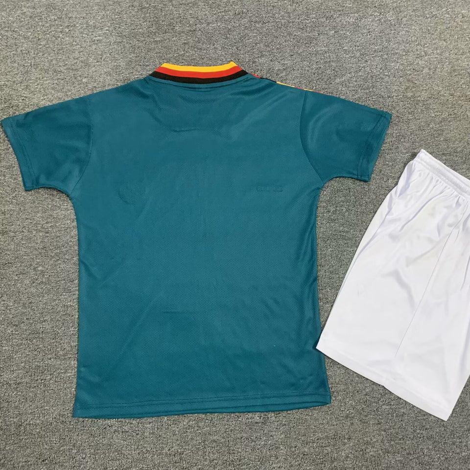 Camiseta retro de la selección nacional infantil visitante de Alemania de 1994