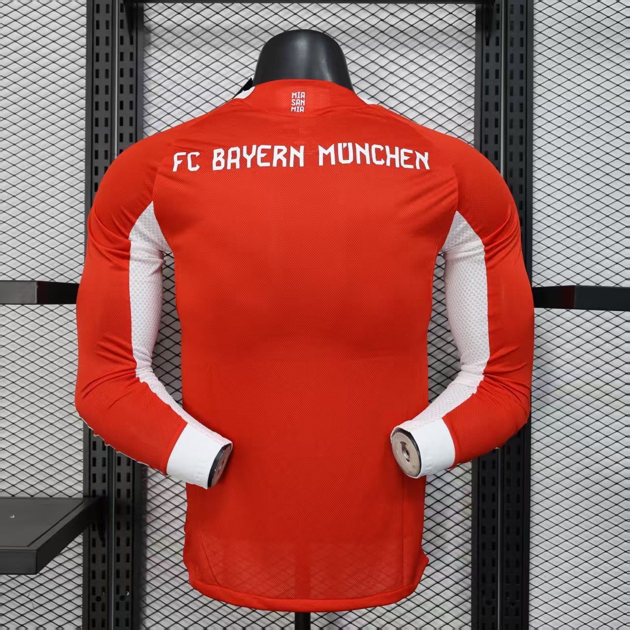 2025-26 FC Bayern Munich Home Kit Long Sleeve