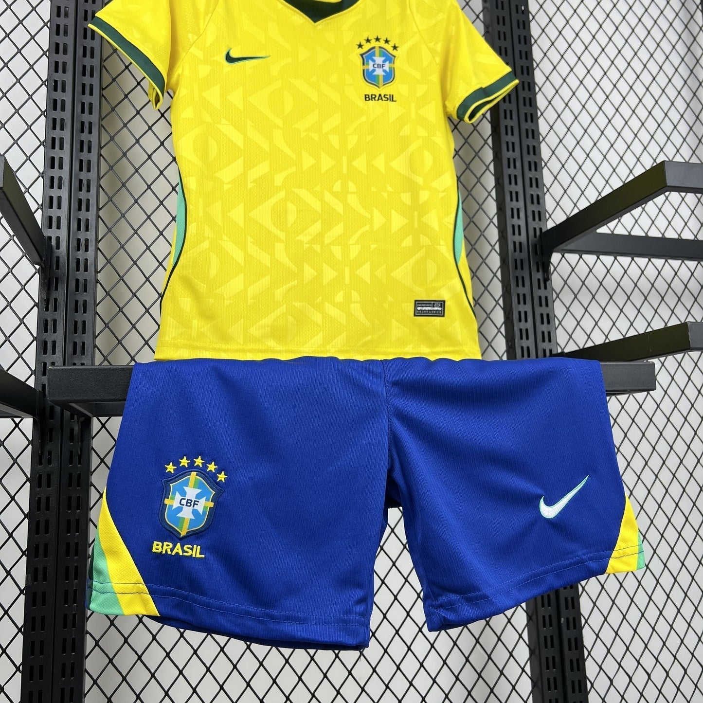 2026 Brazil Home World Cup Kit Kids Size