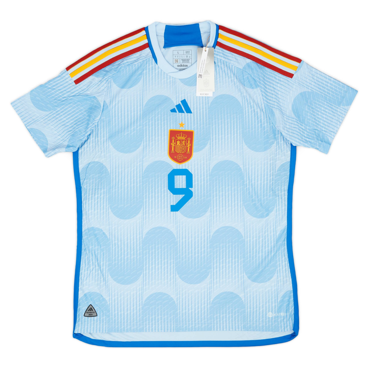 Equipación visitante de España 2022