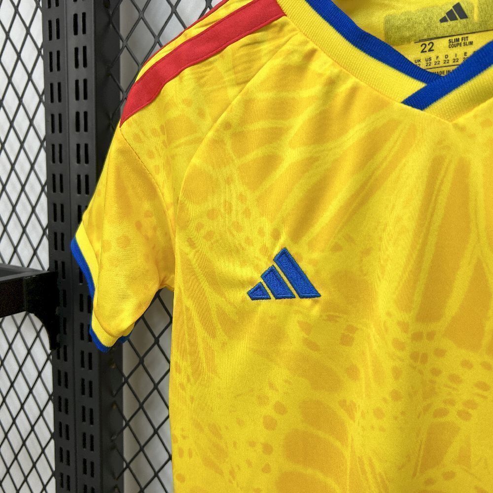 2026 Colombia Home World Cup Kit Kids Size