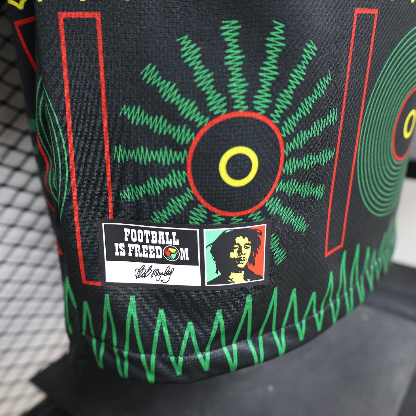 2026 Jamaica x Bob Marley Away Kit Players Version