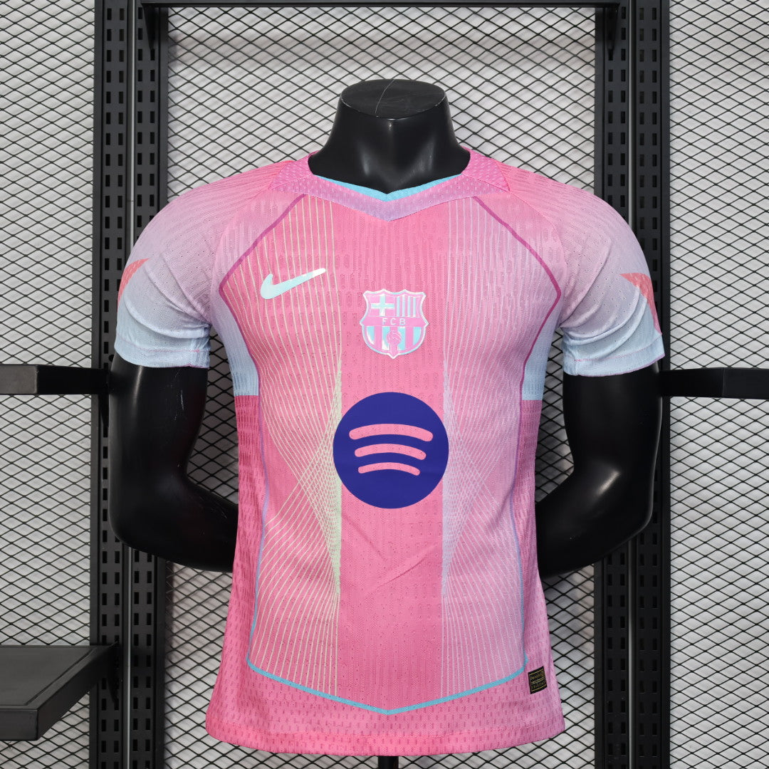 Kit rosa del FC Barcelona 2025-26