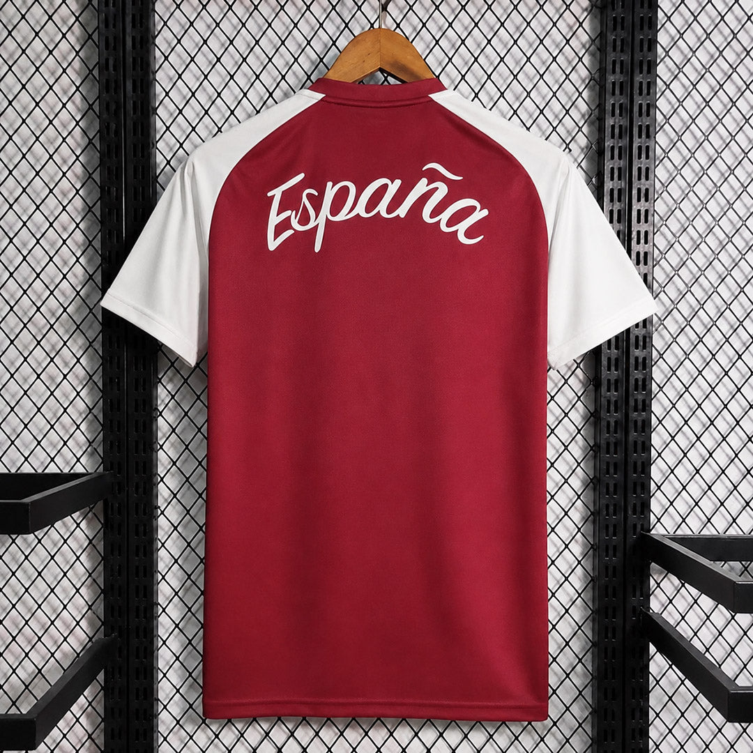2026 Spain Pre-Match World Cup Kit Red